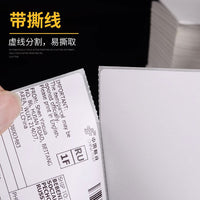 Thermal Label Paper for Cross-Border Shipping, Waterproof, Oil-Proof, Scratch-Resistant
