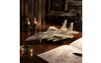 Modern Air Superiority Jet Fighter Model Glue Easy Assemble Model Kit 1/72 Scale Toy for Hobby Beginners, Collectors