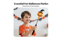 Handheld and Portable illuminated Pumpkin light stick Lightweight Design gourdo'-lantern'-Lantern light stick Festive Halloween accessory Replaceable Batteries for Children, Trick-or-Treaters, young children, Parties, Costume events, Nighttime Safety