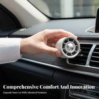 Car Air Vent Fan Strong Wind Car Fan Compatible for Truckers, Drivers, Truck, Desk, Office