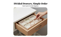 Compartmented Drawer Insert Sturdy Construction for vanity Top, Bedroom, Women