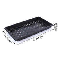 Seedling Tray and Plant Pots, Deep 50-Cell Potting Tray for Greenhouse, Seedling Pots for Germinating