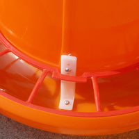 Thickened Poultry Feeder with Screw Bracket for Chicks and Laying Hens