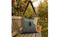 Wide Strap Fruit Picking Apron Front Clip Shoulder Apron Bag Reinforced Bottom Fruit Picking Bag Handsunrestricted