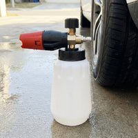 Car Cleaning Foam Sprayer for Professional Car Detailing, High Pressure Foam Lance with Aluminum Alloy, Quick Connect 1/4 Inch, Nozzle Tip Set