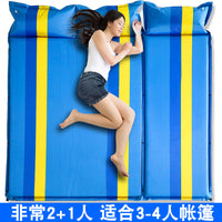 Self-Inflating Camping Sleeping Pad, Single/Triple, Thickened Moisture-Proof Mat for Outdoor Activities