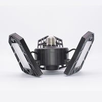 LED Deformable Garage Light, Foldable High Bay Shop Light for Warehouse and Workshop