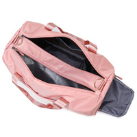 Travel Sports Gym Bag with Wet and Dry Compartments, Large Capacity Yoga Fitness Duffel