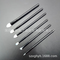 6-Piece Silicone Eyeshadow Brush Set for Eye Makeup