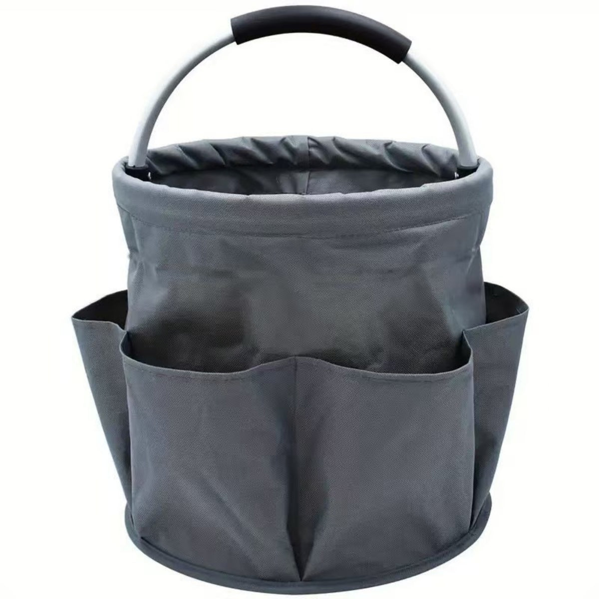 Basket with Pockets Portable Foldable Basket with Pockets Space-Saving
