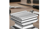 Six-Sided Groove Block Smooth Polished Surface Bracelet Forming Block Metalwork Tool for Silversmiths, Jewelers