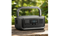 Portable Power Station with Alternating Current Outlet Compact Portable Power Station Lightweight Solar Generator for Campers, Tourists, Camping