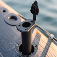 Fishing Rod Holder Easy to Install Flush Mount Rod Holder Accessory Long-Lasting Hardware Sleek for Anglers