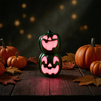 Pumpkin Night Light Festive Pumpkin Table Lamp Ambient Ornament for Autumn, Party
