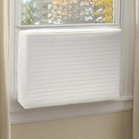 Indoor Air Conditioner Cover Double-Layer Dustproof Thermal Insulation Anti-Draft Protector