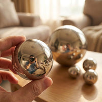 Home Bar Stainless Steel Ice Balls for Chilling, Large 70mm 304 Stainless Steel Ice Ball, Party Supplies Gift for Him, Whisky Stones Barware