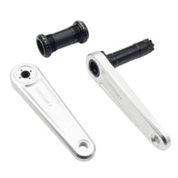 Crankset with DUB Spindle Streamlined Crank Assembly Strong for Commuters