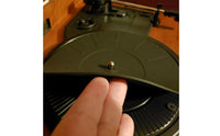 Turntable Platter Mat Silicone Platter Slipmat Vibration-Dampening Slipmat for Vinyl Collectors