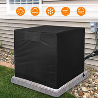 Outdoor Air Conditioner Unit Cover for Dust, Rain, Snow, and Wind Protection