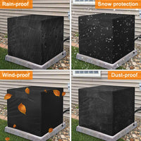 Outdoor Air Conditioner Unit Cover for Dust, Rain, Snow, and Wind Protection