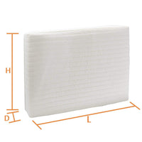 Indoor Air Conditioner Cover Double-Layer Dustproof Thermal Insulation Anti-Draft Protector