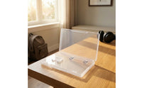 Game Card Case Clear Game Card Case with Hinged Lid Cartridge Holder Clamshell Organizer Long-Lasting for Gamers