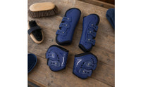 4 Pieces Horse Leg Boots Shock-Resistant Tendon Boots Contoured for Riding, Training