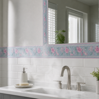 Self-Adhesive Waterproof Pipe Decorative Sticker for Covering Pipes and Columns