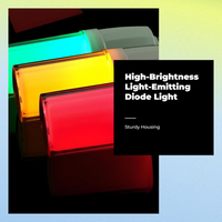 Tricolor LED warning light for machinery