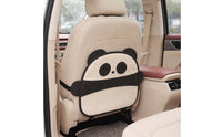 Waterproof Car Seat Back Protector Sturdy Car Kick Protector with Padded Leather Secure Mat Adjustable for Parents, Road Trips