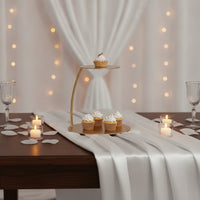 Gold Cake Stand with C-Shaped Support Metal Cake Display Stand Reusable Versatile for Wedding Planners, Parties