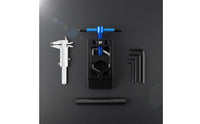 Aluminum Alloy Steerer Tube Cutter Stainless Steel Bike Fork Cutting Guide Long-Lasting Fork Tube Clamp High-Strength for Workshop