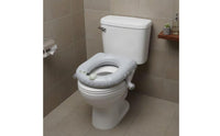 Inflatable Toilet Seat Pad Easy to Clean Suction Disc Toilet Seat Cover Individual Care Aid for People with Disabilities