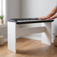 Erke Adjustable Height Electronic Keyboard Stand for 61-Key Pianos, Reinforced Iron Construction