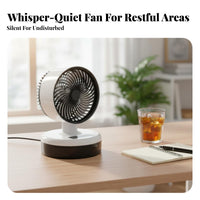 Humidifying Mist Mini Spray Cooling Fan High-Frequency Atomization Portable Misting Fan 3-Speed Control for Office, Bedroom, Dorm Room