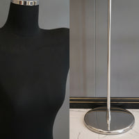 Female Torso Mannequin Floor-Standing Mannequin with Stand Professional Clothing Display Torso for Boutiques