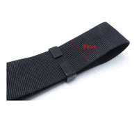 Belt Tail Clip Easy to Attach Strap Clip with Anti-Slip Section Wear-Resistant Strap Material Keeper for Divers, Freediving
