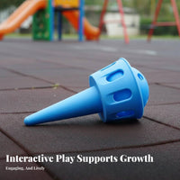 Sensory Integration Training Handheld Toss and Retrieve Toy Hand-Eye Coordination Development Toss and Retrieve Ball Toy Parent-Child