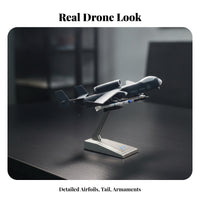 1/45 Decorative Drone Model Ornament Underwing Details Aviation Decor