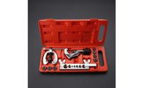 Imperial Markings Copper Tubing Swaging Tool Kit Molded Carrying Case Copper Pipe Flaring Tool Kit Hole Adapters