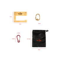 Multi-Use Camping Tissue Hanger Easy to Carry Hanging Bathroom Tissue Cover Portable Bathroom Tissue Holder for Campers, Barbecue, Picnic