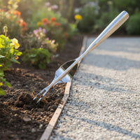 Stainless Steel Weeding Tool Handheld Hand Weeder Long-Lasting Soil Loosener Heavy Duty for Bonsai