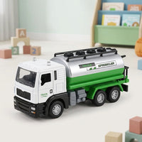 Car Toy Pullback Work Vehicle Mini Car with Light & Sound, Door Open/Close, Construction Vehicle, For Kids Ages 4-6, Birthday Gift