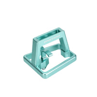 Cycle Front Cargo Rack Bracket Aluminum Alloy Front Cycle Cargo Rack Mounting Kit CNC-Machined Three-Hole for Cyclists