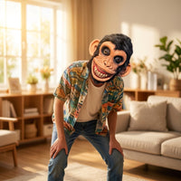 Face Covering Scary Mammal Facial Costume for Adults, Halloween