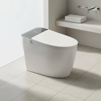 Single Piece Smart Toilet Sterilization Voice Control Toilet Night Light Built-in Reservoir