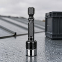 3 Pieces 8mm Socket Adapter Long-Lasting Hex Shank Nut Setter Anti-Slip