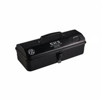 Multi-Functional Metal tool storage container Sturdy Portable Tool Box long-lasting exteriordoor Gear protected for DIY hobbyists, Homeowners, Camping, Fishing, highway journeys, exteriordoor meals