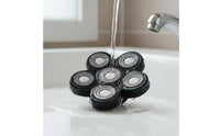 6-Head Rotary Hair Trimmer Washable Electric Accessory Waterproof and Washable Use