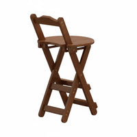 Foldable Design Folding Bar Chair with Backrest Space-Saving Folding Stool with Backrest Portable Collapsible Seat Installationwithout Cost for Homeowners, Renters, Event Organizers, Small Areas, Living Room, Kitchen, Balcony
